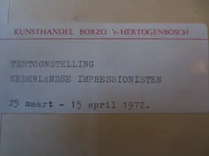 Willem Witsen - Gezicht op de Kikkerbilsluis Amsterdam kopen? Bied vanaf 150!