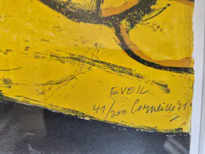 Corneille - litho 44/200 - Eveil - gesigneerd r.m. kopen? Bied vanaf 375!