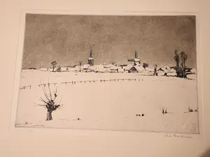 Jan Poortenaar - Holland, Tweede Reeks, Zes Etsen Ter Gelegenheid Van Het Bevrijdingsjaar 1945 kaufen? Bieten Sie von 50!