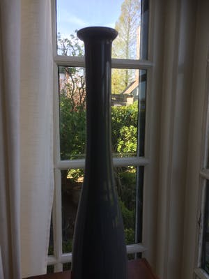 Floris Meydam - grote grijze flesvaas kopen? Bied vanaf 100!