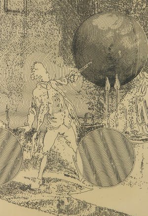 Harald Vlugt - Ets, Geschiedenis des vaderlands - Ingelijst kopen? Bied vanaf 40!