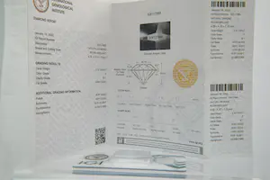 1 - TOP 0.32ct losse diamant - D-E-F / si1 - met IGI certificaat - geseald kopen? Bied vanaf 500!