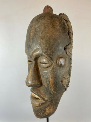 Dan - 210849 - Old Tribal Used African Mask from the Dan People - Liberia. kopen? Bied vanaf 1!