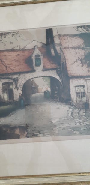 Alfred van Neste - Stadsgezicht in Brugge kopen? Bied vanaf 35!