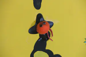 Paul Nassenstein - Gouache & Gemengde techniek (applicaties) op doek, Zonder titel kopen? Bied vanaf 300!