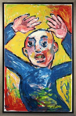 Martin van Wordragen - Olieverf op doek, Extase - Ingelijst (Groot) kopen? Bied vanaf 350!