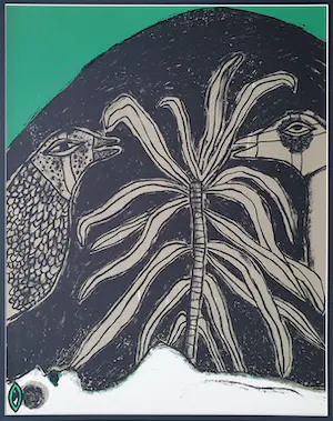 Corneille - "Dialogue D’oiseaux" - Nieuw ingelijst kopen? Bied vanaf 420!