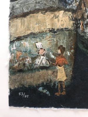 Hubert De Vries - Gesigneerde litho - 1980 - 57/75 kopen? Bied vanaf 85!