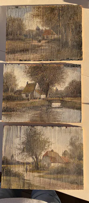 Jos van den Berg - Dorpsgezicht kopen? Bied vanaf 75!