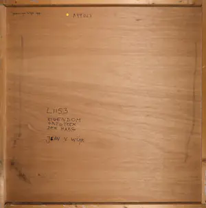 Jean van Wijk - Gemengde techniek op paneel, L. 1153 - Ingelijst (Zeer groot) kopen? Bied vanaf 1!