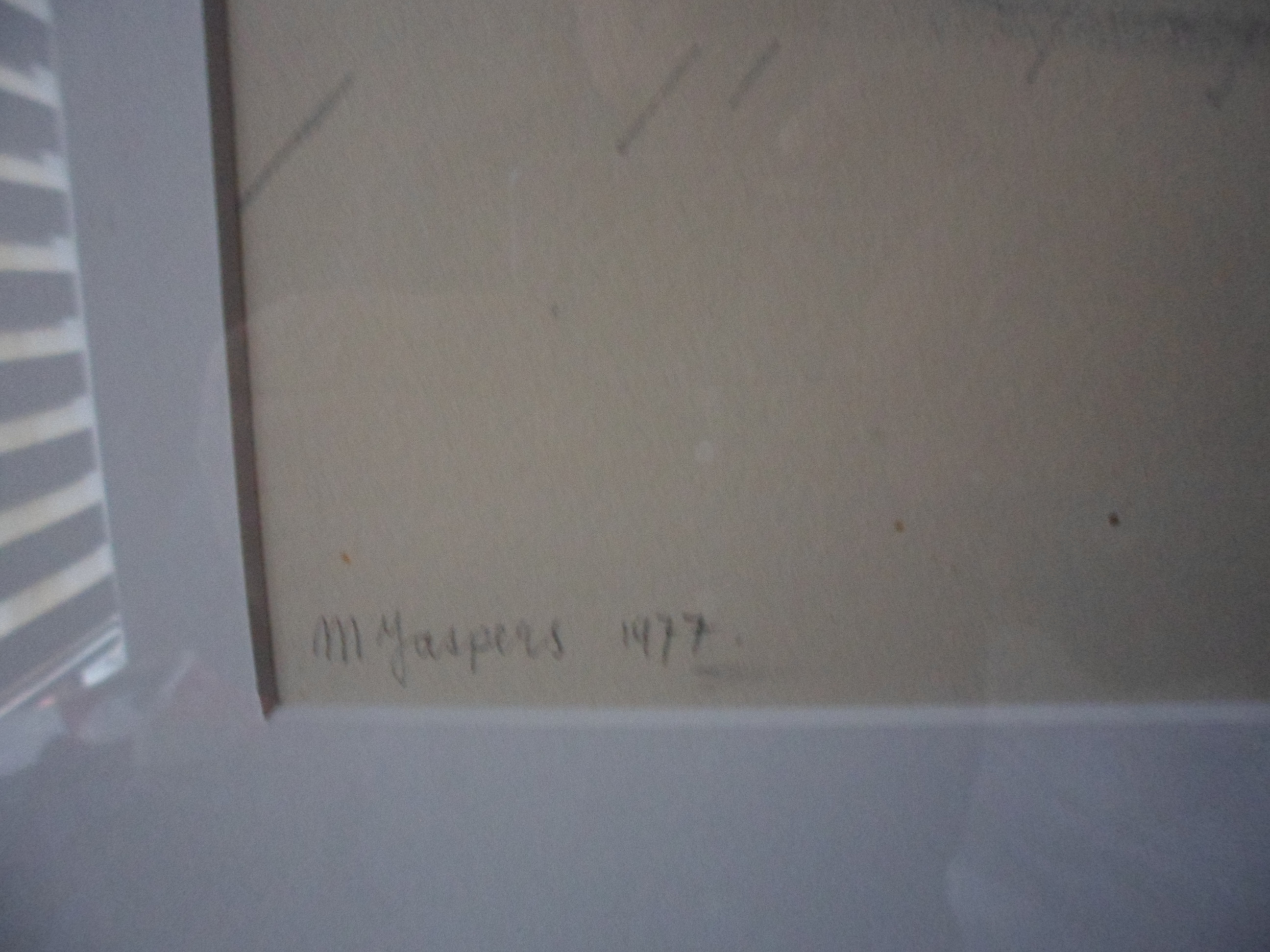 Marjan Jaspers - Gemende techniek, titel,"strandgezicht". kopen? Bied vanaf 50!