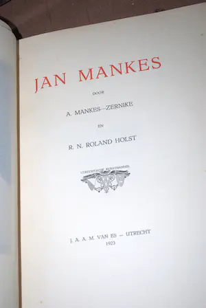 Jan Mankes - 2 boekwerken: uit 1923 (met uitnodigingskaart!) en 1979 kopen? Bied vanaf 100!
