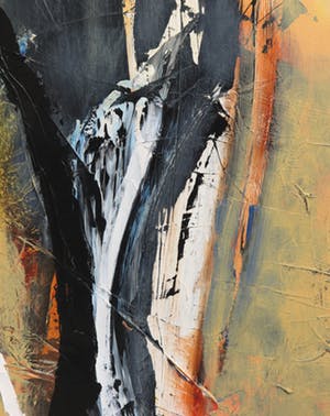 Hans Vanhorck - Olieverf op doek, Abstract painting (Zeer groot 2 x 2,5 m!) kopen? Bied vanaf 1500!