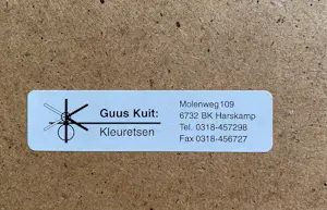 Guus Kuit - Compositie rond thema Werk kopen? Bied vanaf 39!