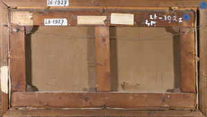 Ferdinand Carl Sierich - Olieverf op doek, Dorpsgezicht met figuren - Ingelijst (Groot) kopen? Bied vanaf 1!