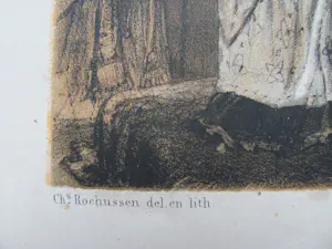 Charles Rochussen - 10 lithografieën over de geschiedenis van Nederland kopen? Bied vanaf 20!