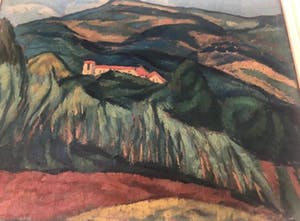 Jean Ruiter - Landschap bij Cuers Zuid Frankrijk Provence Route 8-49 Tarascon kopen? Bied vanaf 200!