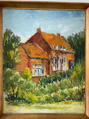 Niet of onleesbaar gesigneerd - Vlaamse stede kopen? Bied vanaf 1!