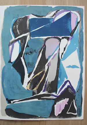Bram van Velde - Derriere Le Miroir - 1952, nummer: 43 kopen? Bied vanaf 99!