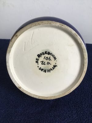 Plateelbakkerij De Rozeboom - Zeldzaam vaasje kopen? Bied vanaf 69!