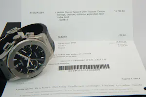 104 - Exclusief Hublot Classic Fusion 45mm Titanium heren polshorloge kopen? Bied vanaf 4500!