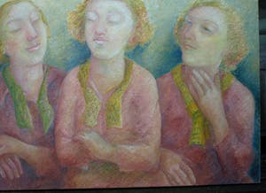 An Beerman - Olieverf op linnen , Zonnen – 100 x 115 cm - 2007 kopen? Bied vanaf 1!