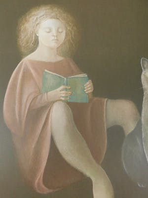 Leonor Fini - La Fille et le Chat kopen? Bied vanaf 45!