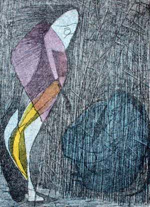 Harry van Kruiningen - Litho: Gilgamesj - 1955 verkocht voor € 55!