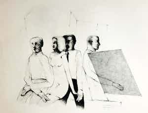 Kees Spermon - Conversation piece grey verkocht voor € 60!