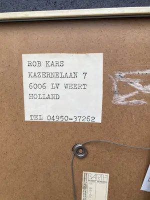 Rob Kars - onbekend kopen? Bied vanaf 125!
