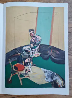 Francis Bacon - Derrière le Miroir 1966 no. 162 met 5 kleurenlitho's en uitvouwbaar drieluik kaufen? Bieten Sie von 185!