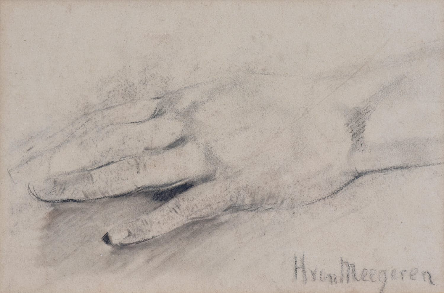 Han van Meegeren - Schets van een hand kaufen? Bieten Sie von 500!