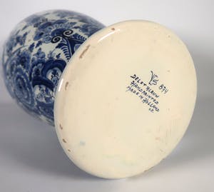 Keramiekfabriek Velsen - Aardewerk, Vaas (Groot) kopen? Bied vanaf 40!