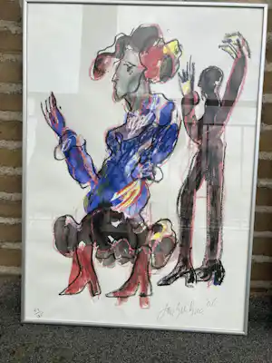 Jan Sierhuis - Flamenco dansers 2 verkauft für € 100!