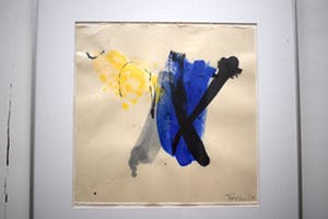 Bep Toscani - Gemengde techniek, Ingelijst kopen? Bied vanaf 70!