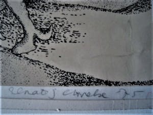 Renate Carelse - Surrealistisch Schilder en beeldhouwer - Ets - "Saturnia's terugkeer op aarde kopen? Bied vanaf 10!