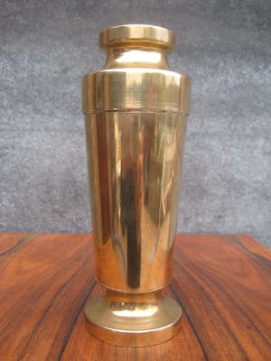 Brons (Onbekend) - Bronzen vaas in Art Deco stijl kopen? Bied vanaf 30!