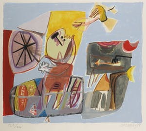 Corneille - Zeefdruk, Jeux d'Enfants - Ingelijst kopen? Bied vanaf 200!