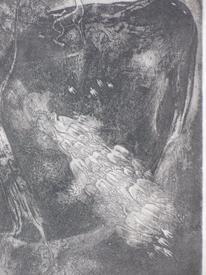 Etie van Rees - De Aarde - Ets kopen? Bied vanaf 40!