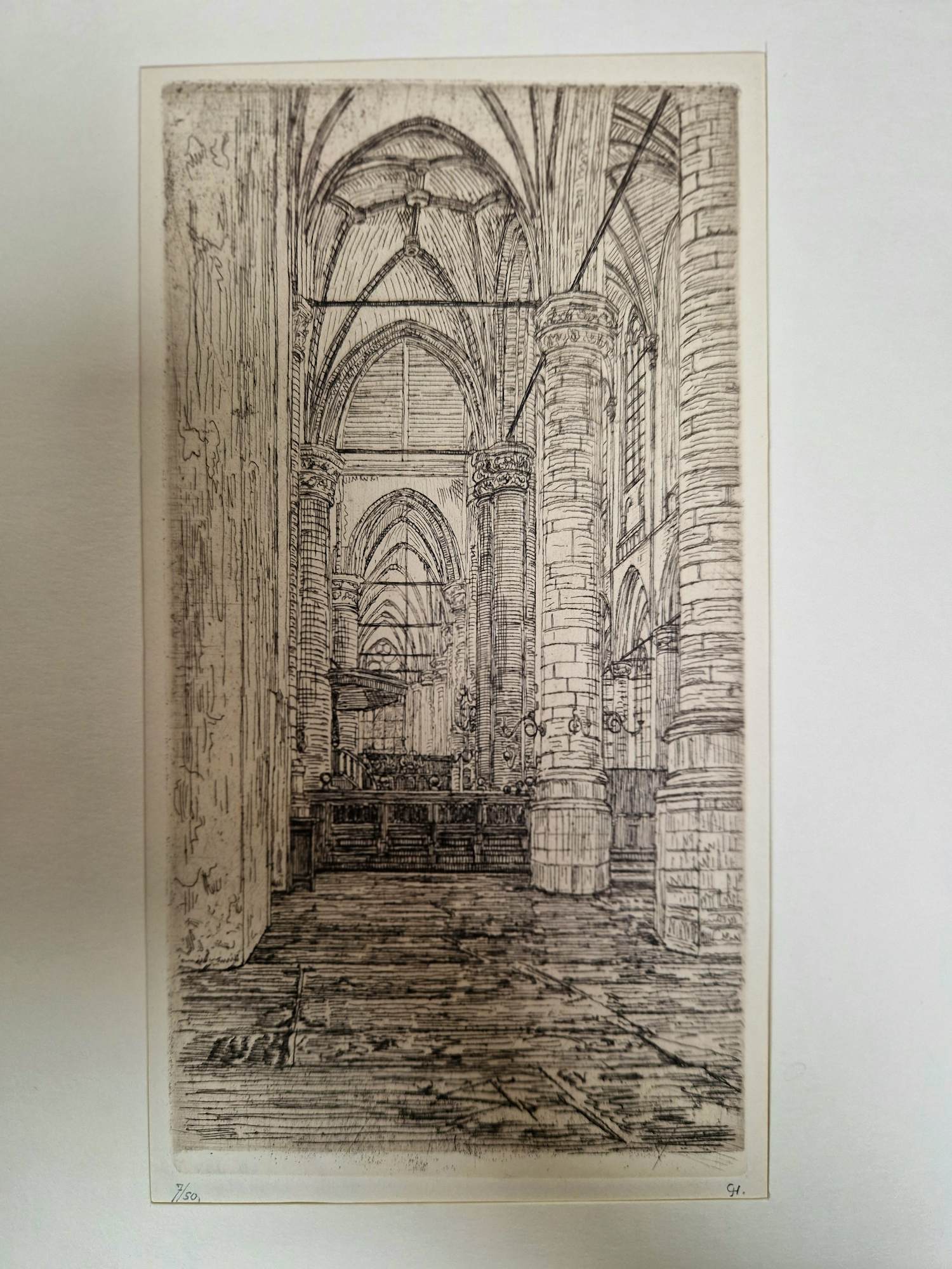 Gerrit Haverkamp - Kerkinterieur Hoorn kopen? Bied vanaf 30!