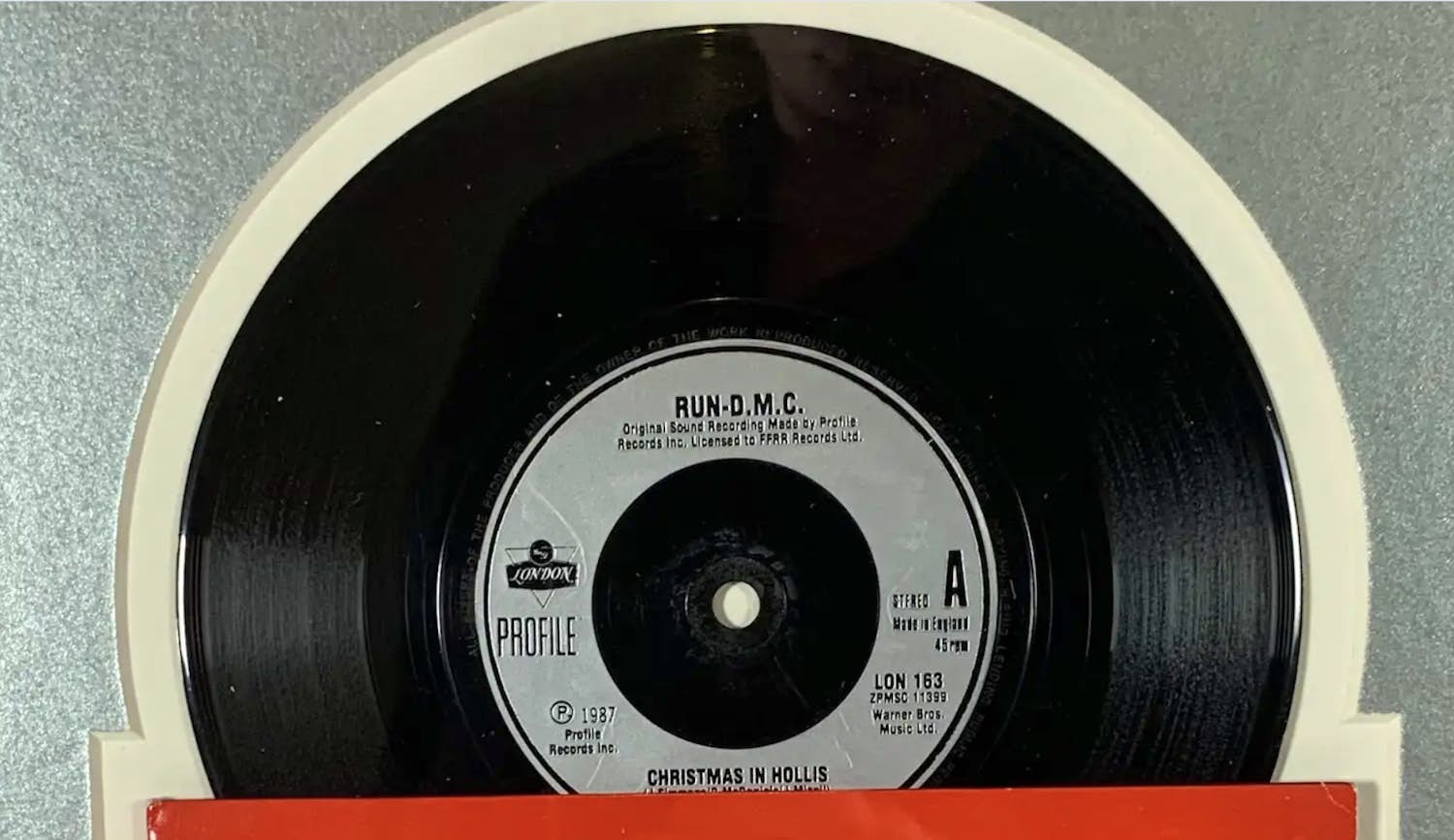 RUN DMC - Rund dmc 7 inch no: 1 verkocht voor € 10!