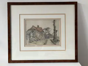 Xeno Munninghoff - Zicht op boerderijen Unksepad te Oosterbeek kaufen? Bieten Sie von 70!