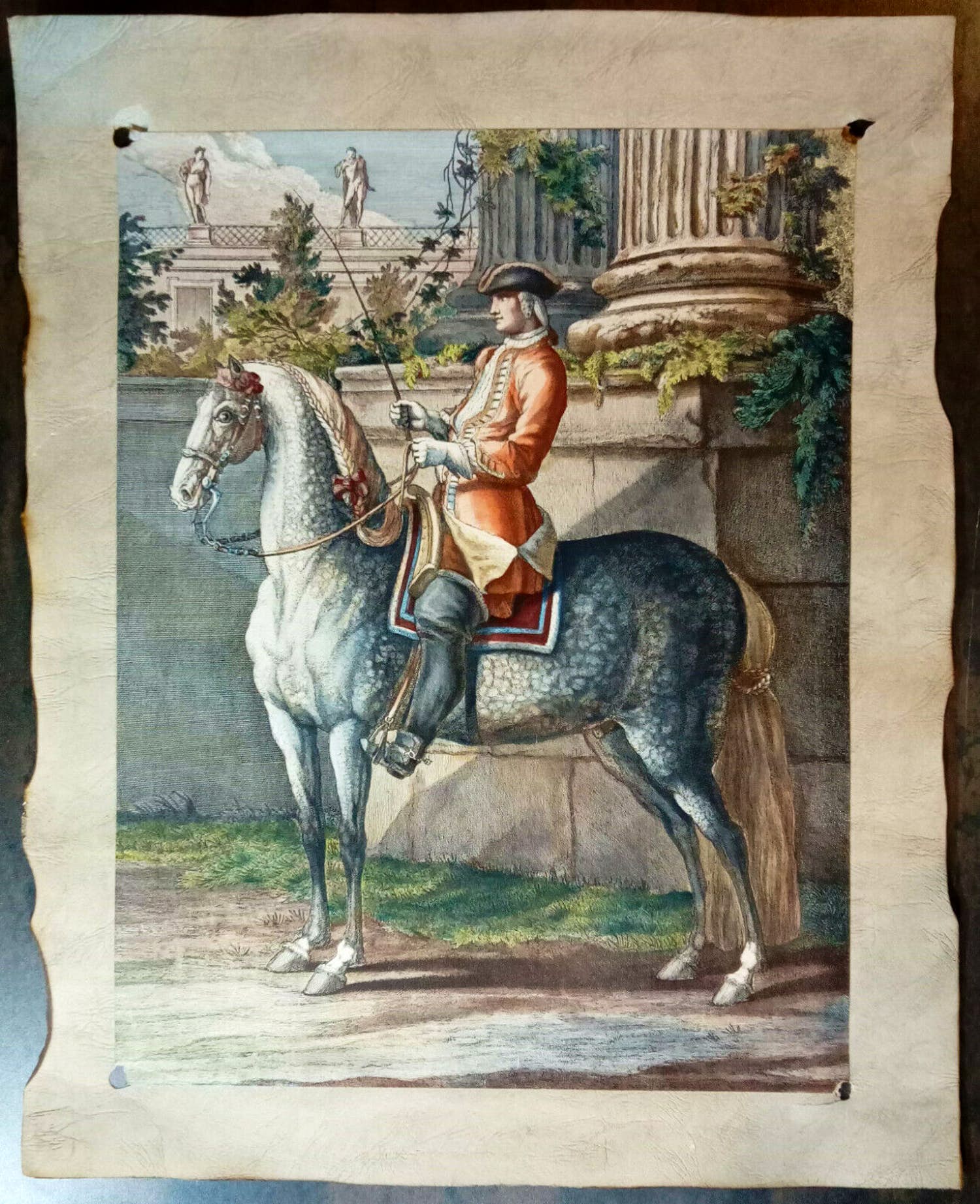Johann Elias Ridinger - Ruiter te paard. (LAATSTE KANS!) kopen? Bied vanaf 45!