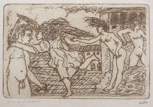 Frans Simons - Ets, Religieuze voorstelling kopen? Bied vanaf 1!