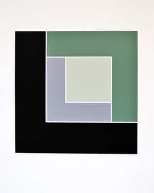 Harry van Kuyk - geometrische zeefdruk - 1973 verkocht voor € 175!