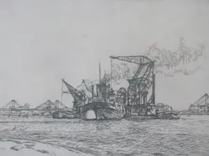 Antoon Derkzen van Angeren - havengezicht kopen? Bied vanaf 45!