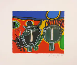 Corneille - Litho, Zonder titel kopen? Bied vanaf 1!