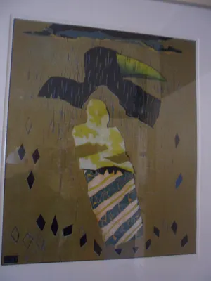 Willy van der Duyn - Houtsnede, Titel, Boodschapper. kopen? Bied vanaf 45!