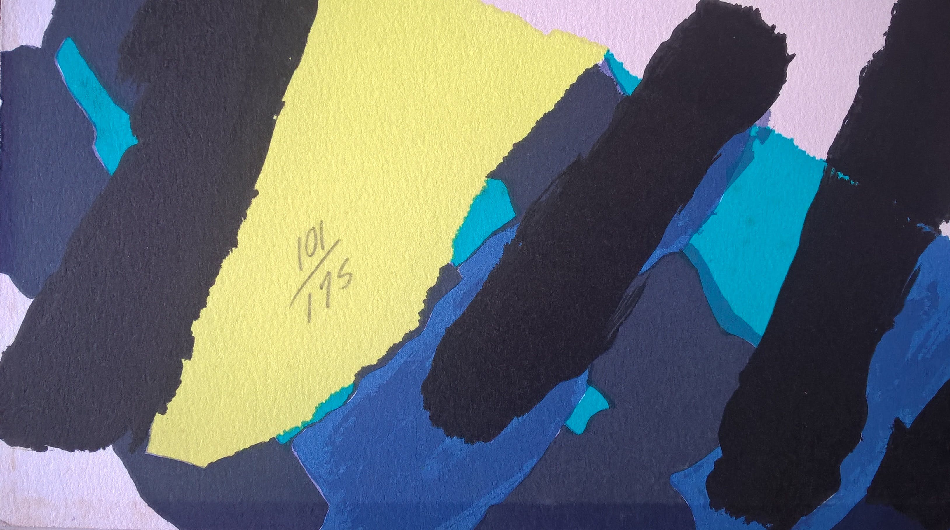 Karel Appel - Personage in blue - gesigneerde litho  kopen? Bied vanaf 395!