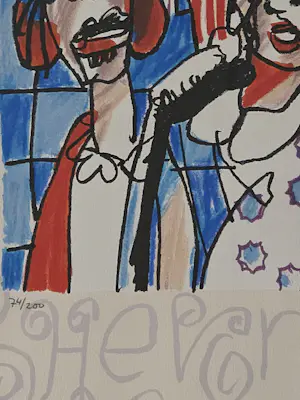 Herman Brood - Singer - Handgesigneerd - 74/200 - 1995 kopen? Bied vanaf 380!